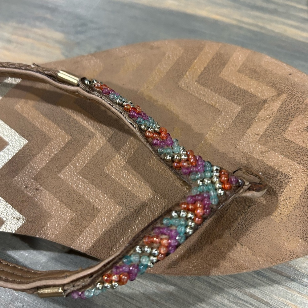 Clark’s beaded sandals 8.5